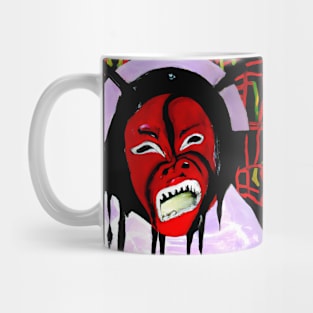 Art Brut Horror Geisha Mug